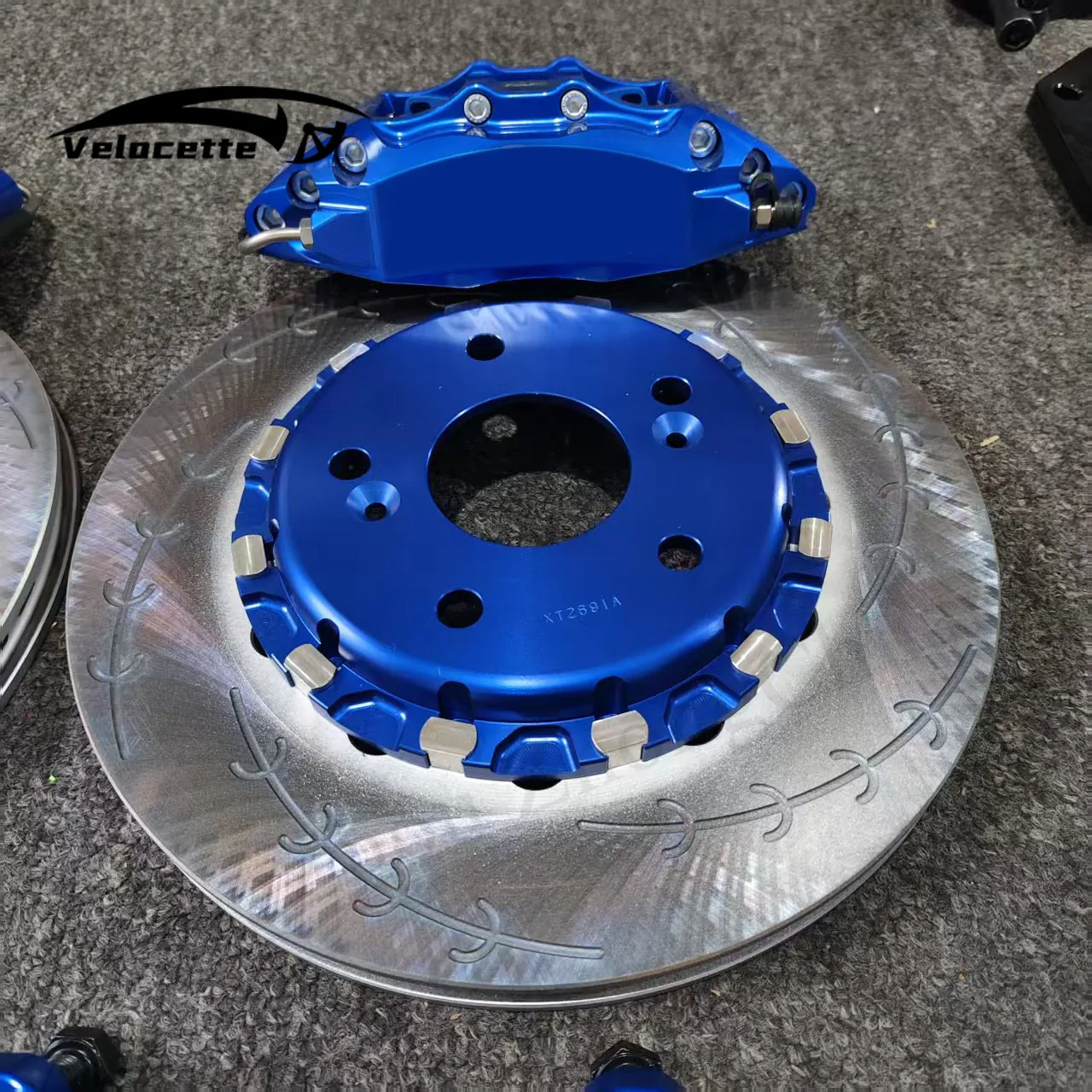 Car Custom Color Logo Front Wheel Caliper 4 Piston Big Brake Caliper Kit 302 Rotor For Honda Civic Ek9