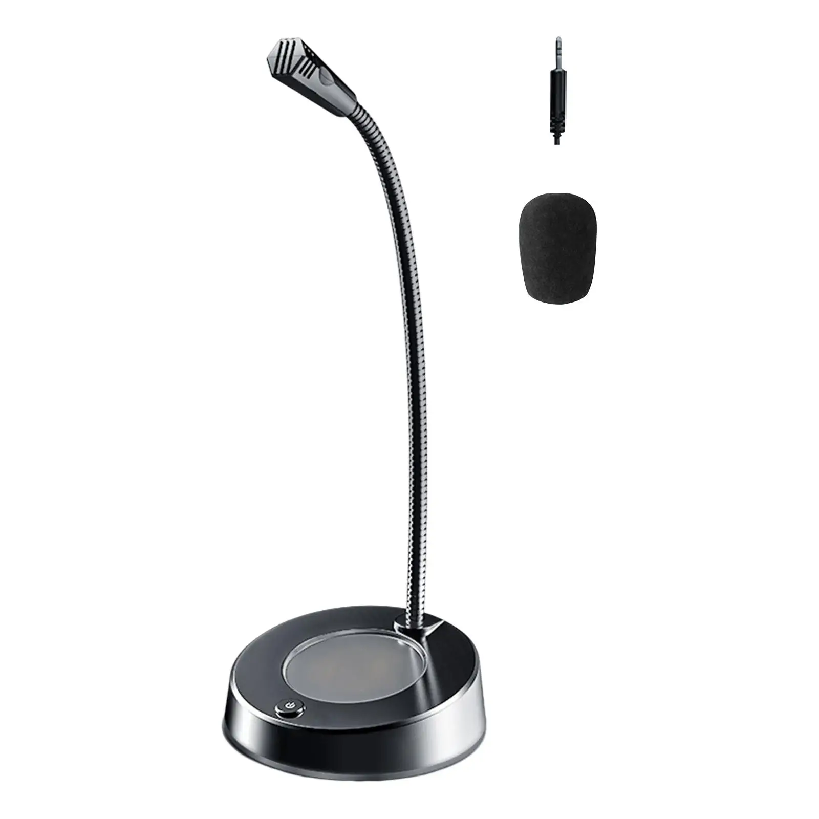 USB Computer Microphone 360 Gooseneck Design Professional Microphone for Desktop PC Laptop Recording Youtube Gaming