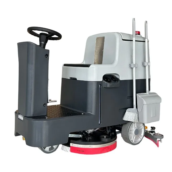 A60RC Electric New Simple Easy-Maintain Compact Ride-On Dual-Brush Floor Scrubber | 3-in-1 Scrub-Wash-Suction