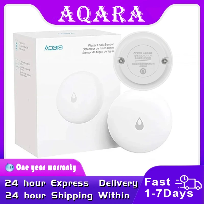 Aqara IP67 Water Immersing Sensor Zigbee Flood Water Leak Sensor Detector Alarm Security Soaking Sensor For Xiaomi Mi Home APP