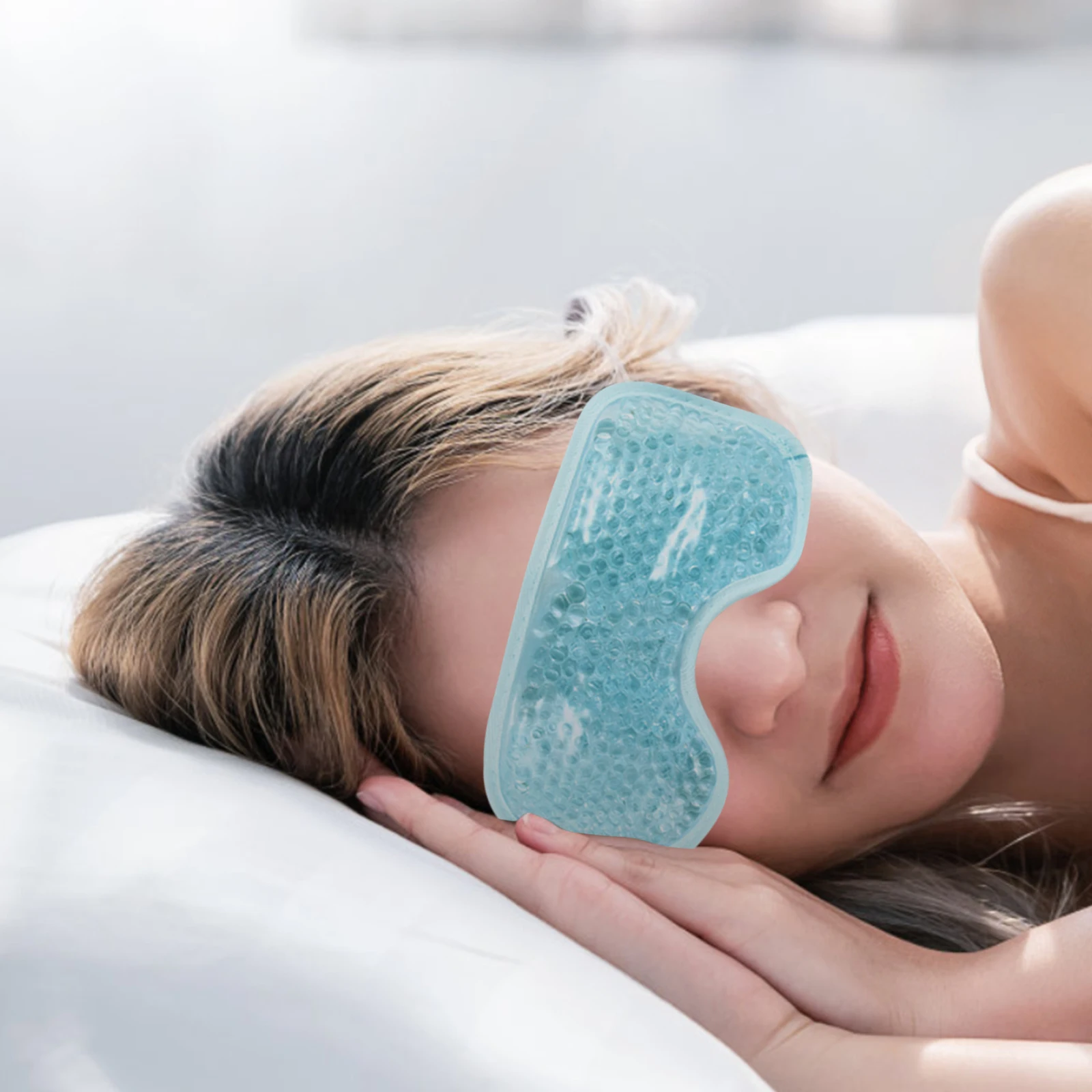 

Cold Compress Hot Eye Mask Cooling for Travel Sleeping Heat Therapy Hydrated Pack Eye Care Skincare