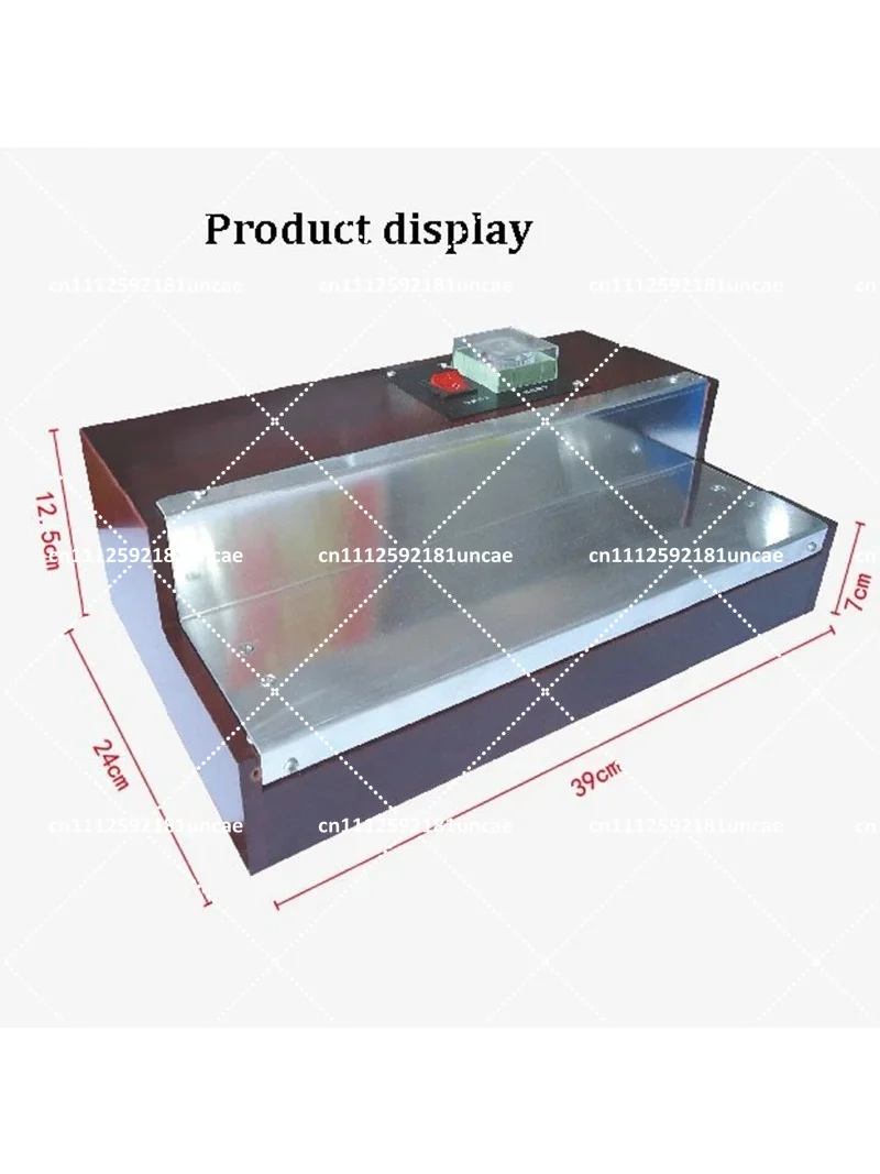 Heat Shrink Wrapping Machine for Gift Box, Cosmetics, Perfume Film Laminating Packer