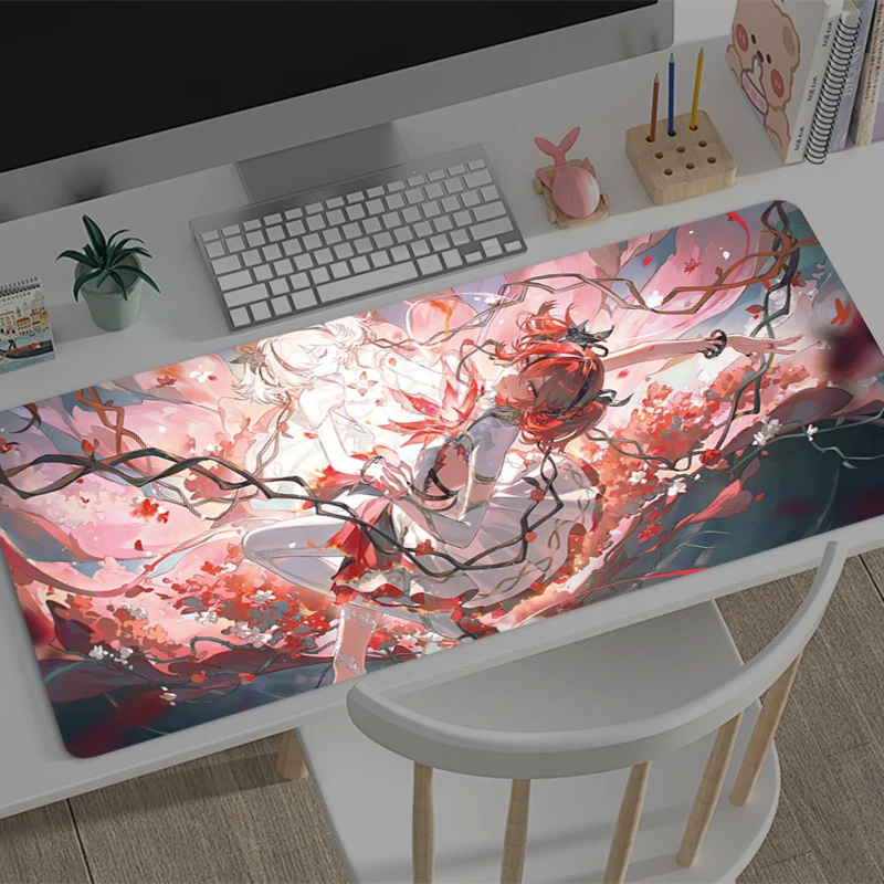 Gaming Mouse Pad Wuthering Waves Camellya Office Carpet Mouse Mats Gamer Desk Accessories Computer Table Pads PC carpet Mousepad
