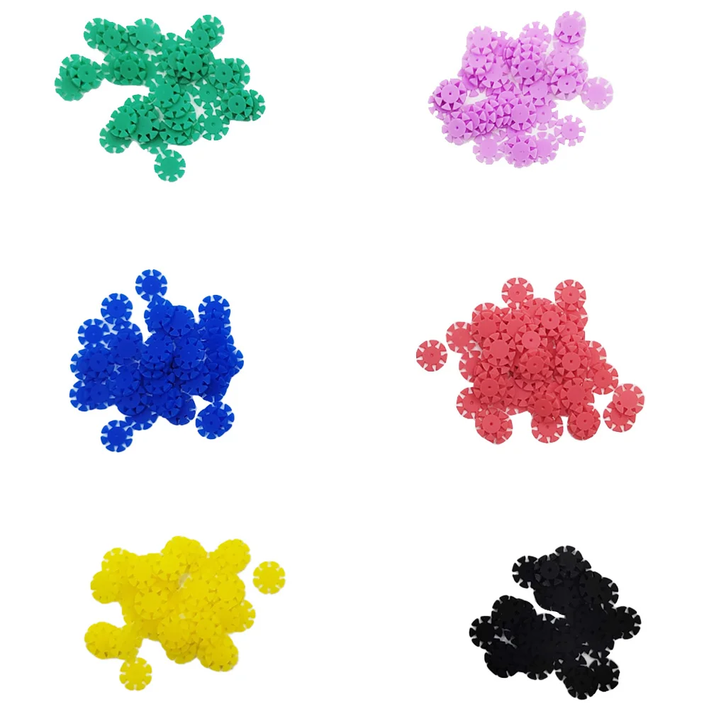 AG 50/100pcs Dental Endo Files Stoppers Disinfection Dental Counters for Dental Files Dentistry Endo Files Flowers For Dentistry
