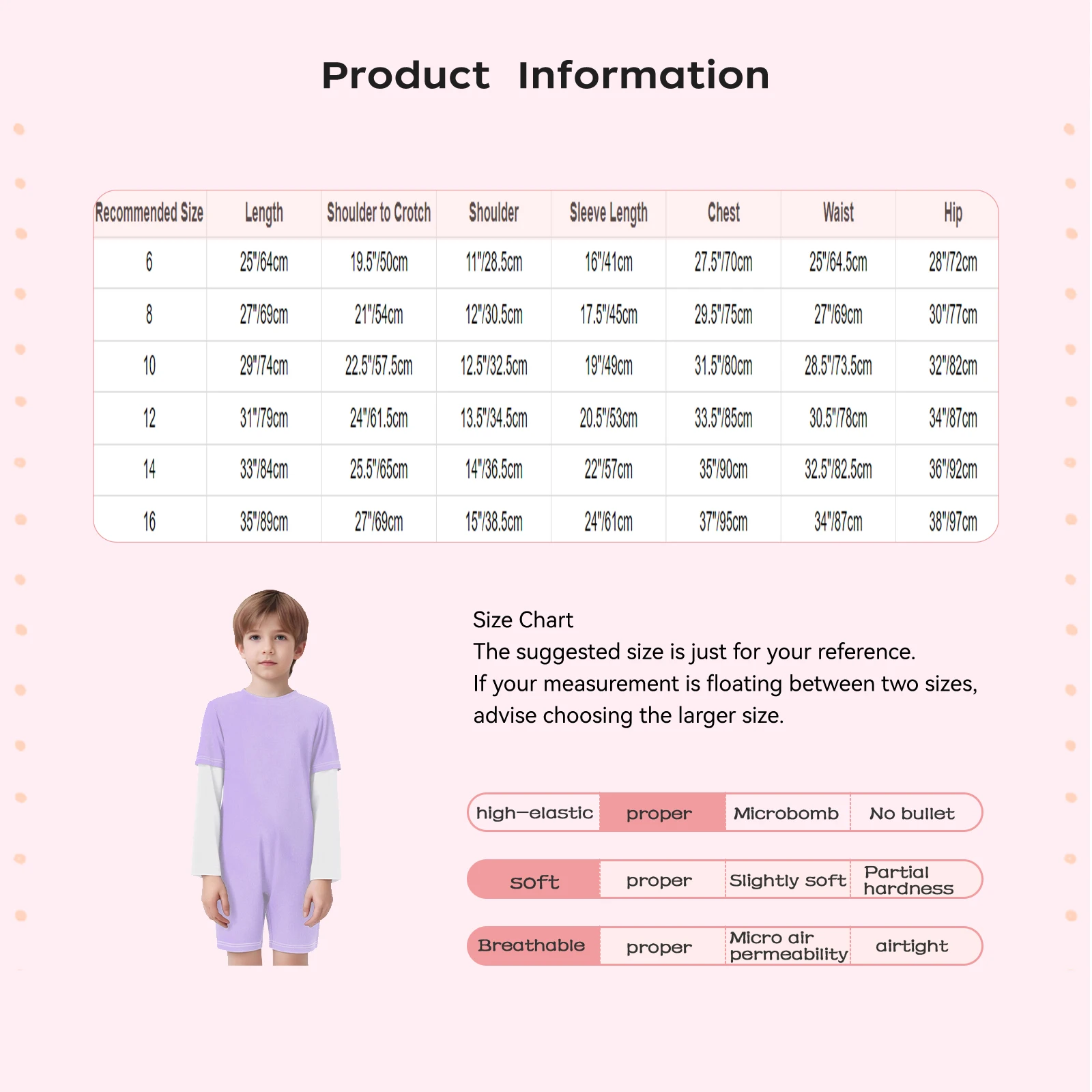 Kids Special Needs Adaptive Clothing Cotton Rompers Round Neck Long Sleeve Zipper One Piece Jumpsuit Ideal for Wearing All Day