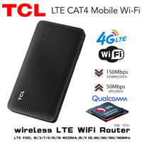 TCL 4G Mobile Hotspot - 4G LTE Cat4 150Mbps MiFi, Portable Router with USB Charging & 1500mAh Battery, Mini Outdoor WIFI Hotspot