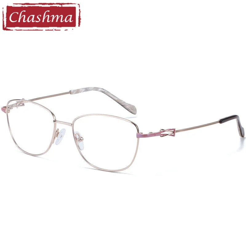 Chashma Pure TitaniumGlasses Women Light Frame Super Quality Prescription Glasses Optical Eyewear Women Elegant Spectacles