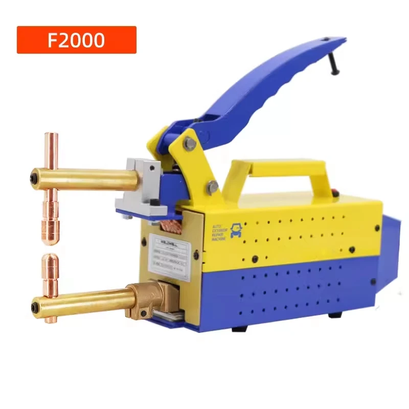 F2000 Double-sided spot welder 220V portable hand-held welding head gun automotive sheet metal repair tool