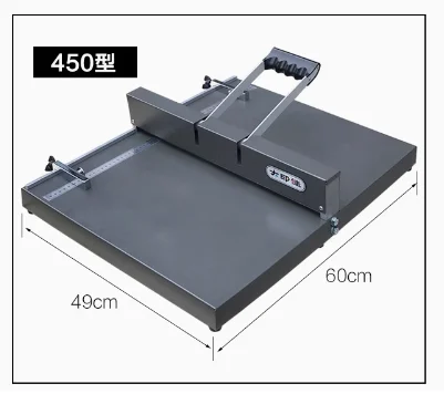 Heavy Duty Manual Paper Creaser Creasing Machine for Paper Photo Card 450mm Scoring Machine