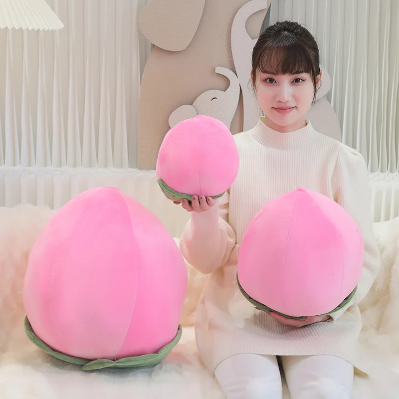 Farcito Kawaii Verdura Peluche Cuscino Frutta Anguria Pesca Broccoli Farcito Decor Peluche Peluch con Braccia Gambe Regalo