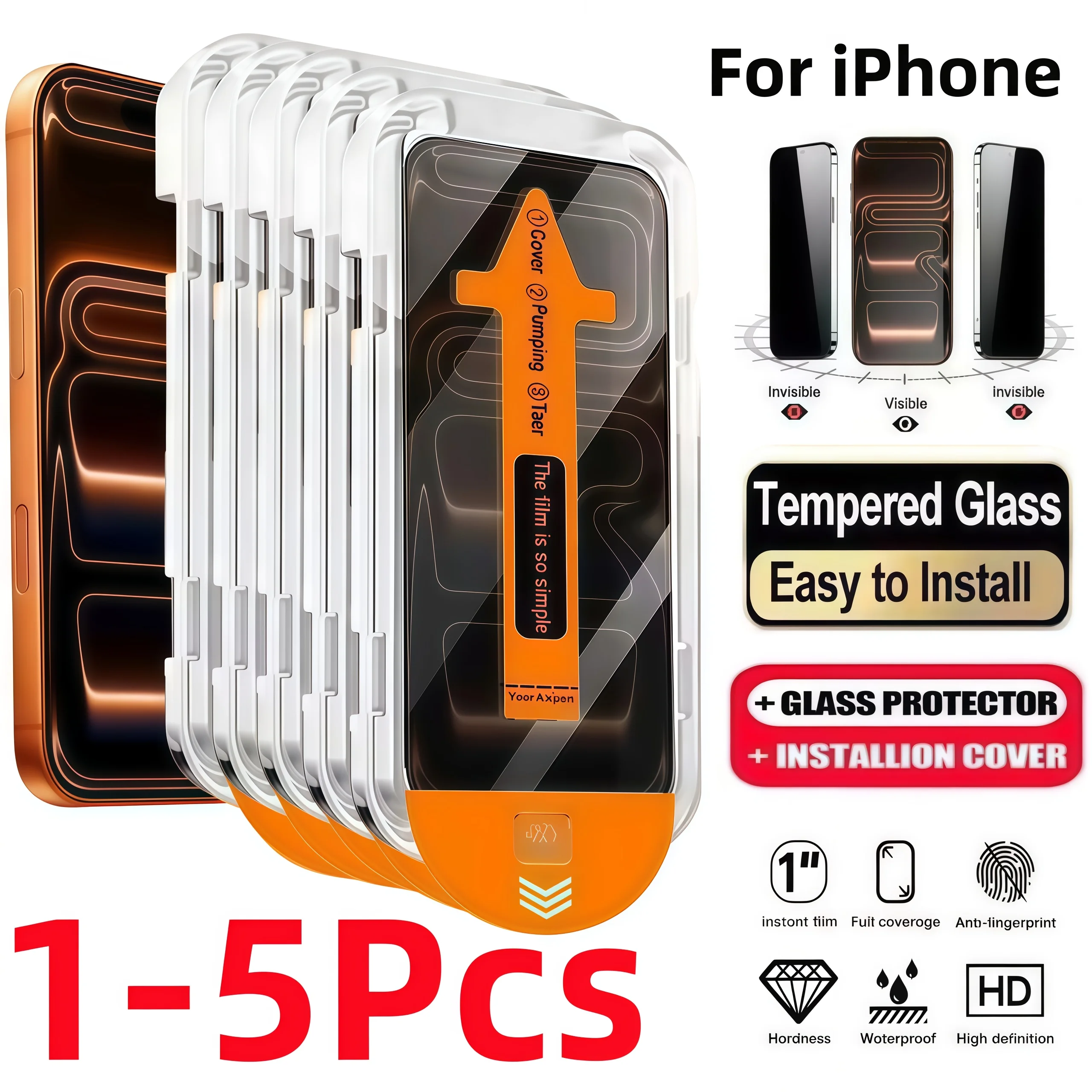 1-5PCS Iphone Priva…