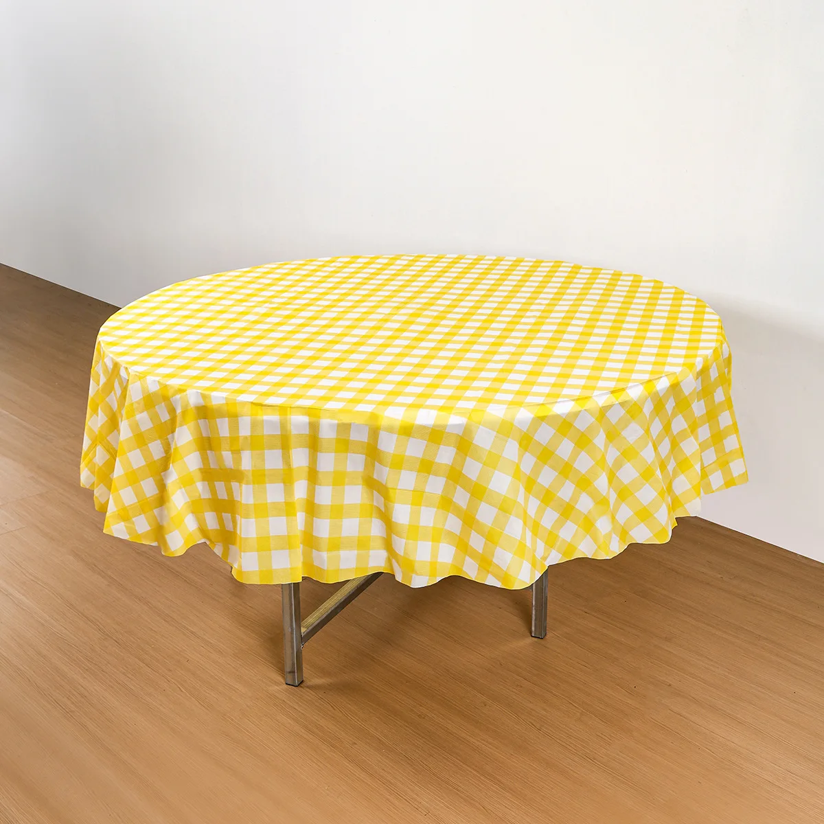 1Pc Disposable Round Table Cloth 84