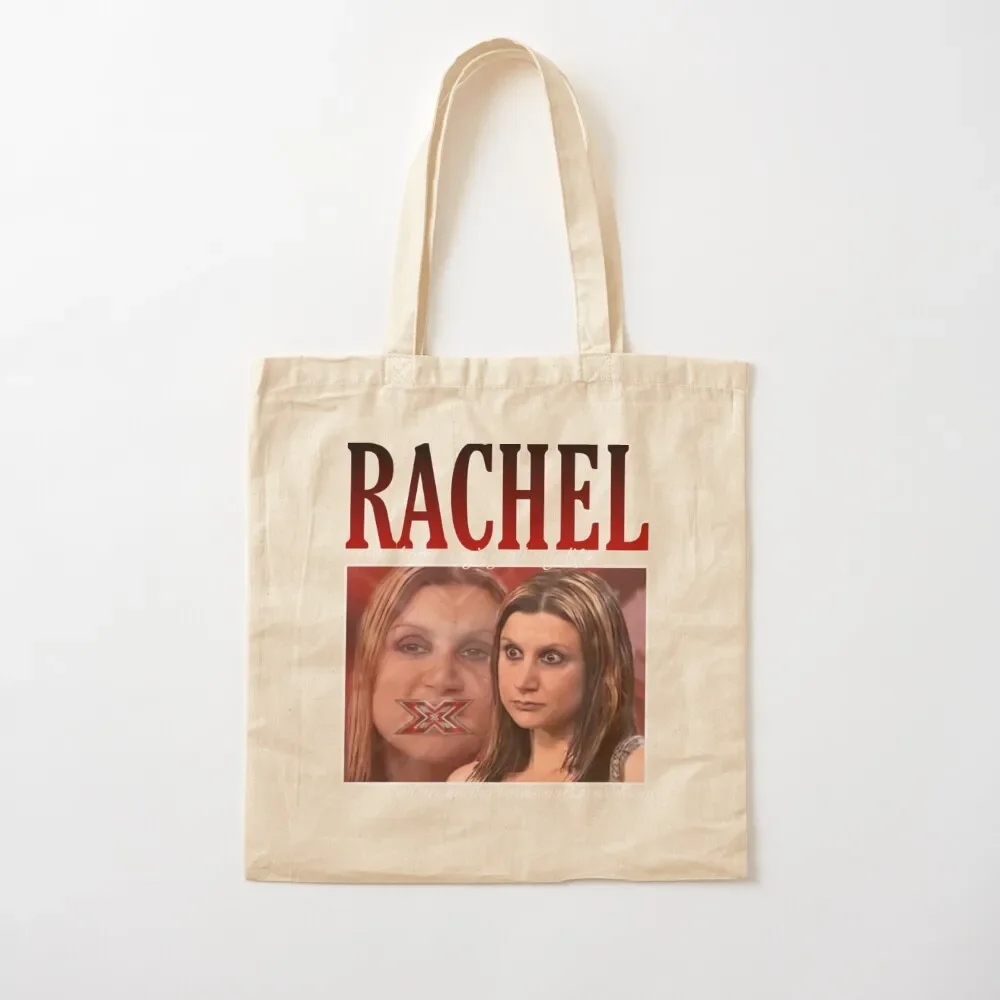 

X factor Rachel Tote Bag Women's shopping bag cute tote bag Woman shopper Portable shopping