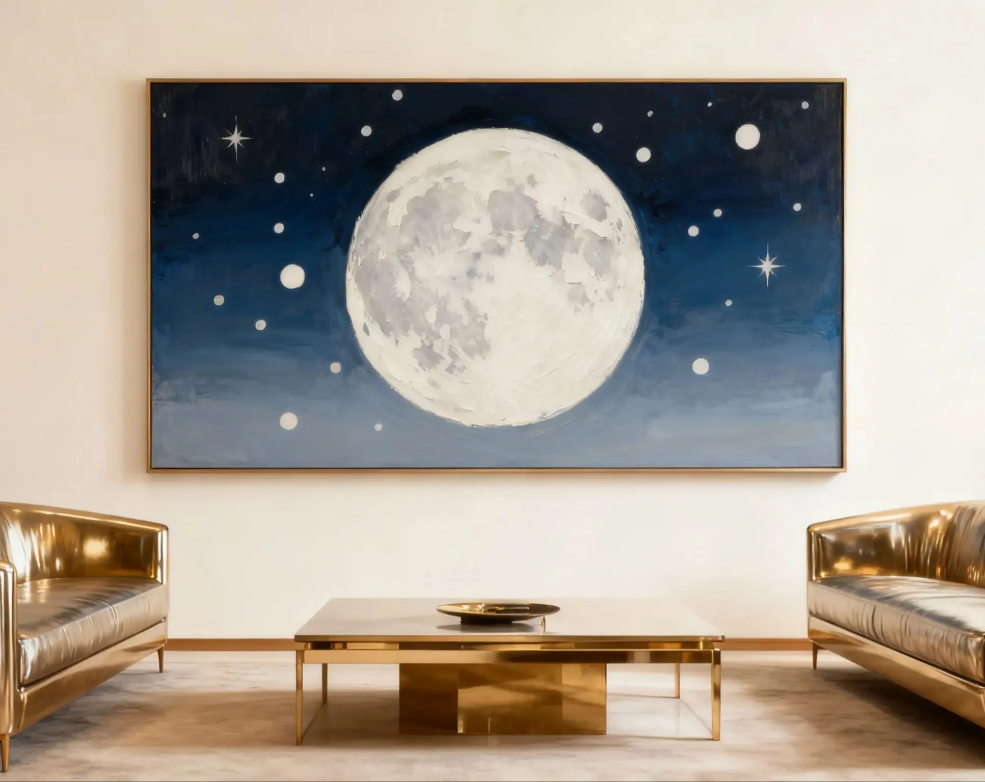 Starry Sky Universe Earth Banner Abstract Living Room Hallway Bedroom Decorative Art Mural