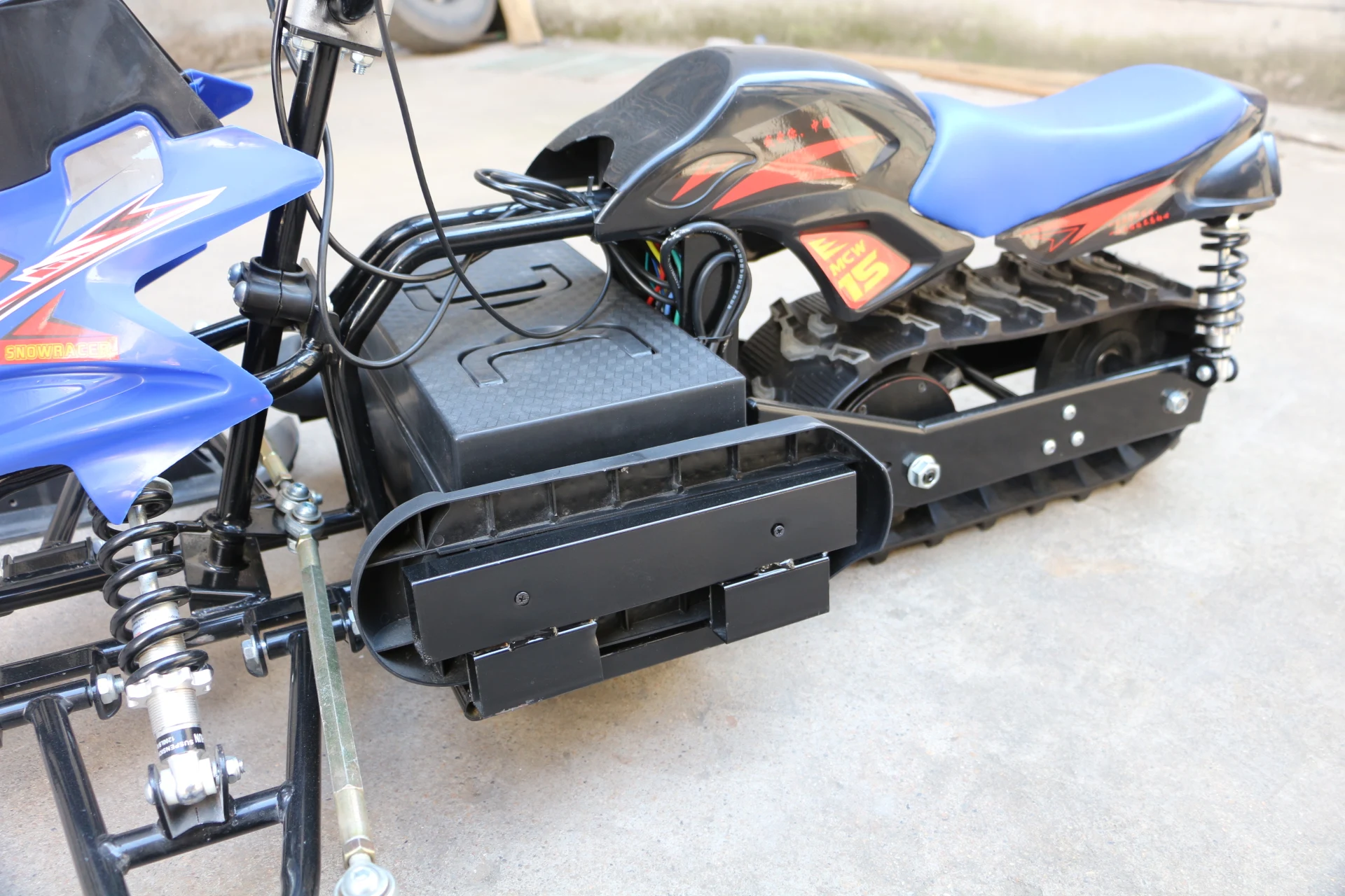 Scooter para adultos e crianças, 48v, 20ah, 800w, com buzina/luz/três velocidades, racer de neve elétrica, trenós de neve elétricos