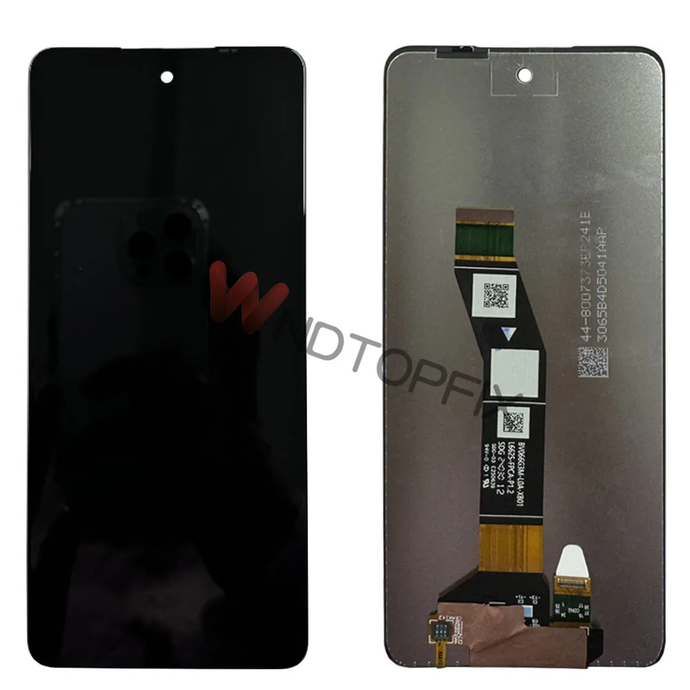 For Motorola Moto G24 LCD Display Touch Screen With Frame Panel Digitizer Assembly 6.56\