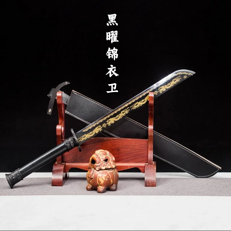 Tanghengdao High Manganese Steel Integrated Jinyiwei Sword and Blade Collection Outdoor Self Defense in Longquan City