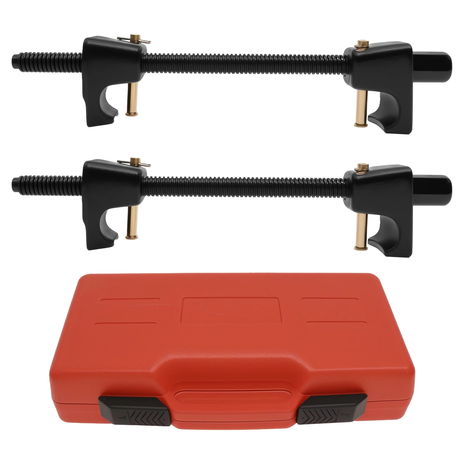 

2Pcs Car Shock Absorber Spring Compressor Tool 1/2" Square Drive Heavy Duty Strut Coil Spring Compressor for Car Truck Repair