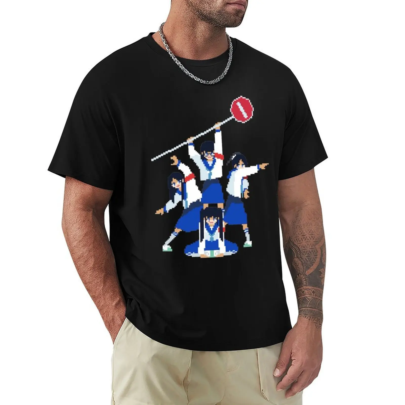 

Atarashii Gakko 8-Bit, atarashii gakko, 88 gakko weird T-Shirt Standard Fit Solid Tee Shirt
