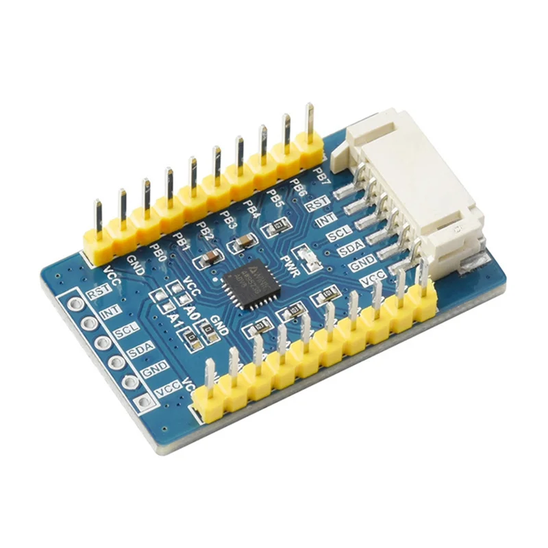 وحدة توسيع AW9523B MCU IO لـ Raspberry Pi 4B/3B/STM32/Arduino I2C لوحة توسيع IO بمنفذ IO ذات 16 قناة