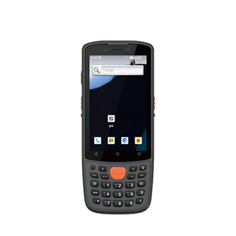 Smart handheld code reader octa-core 4-inch keyboard smart mobile end point Bluetooth WIFI scan code grab