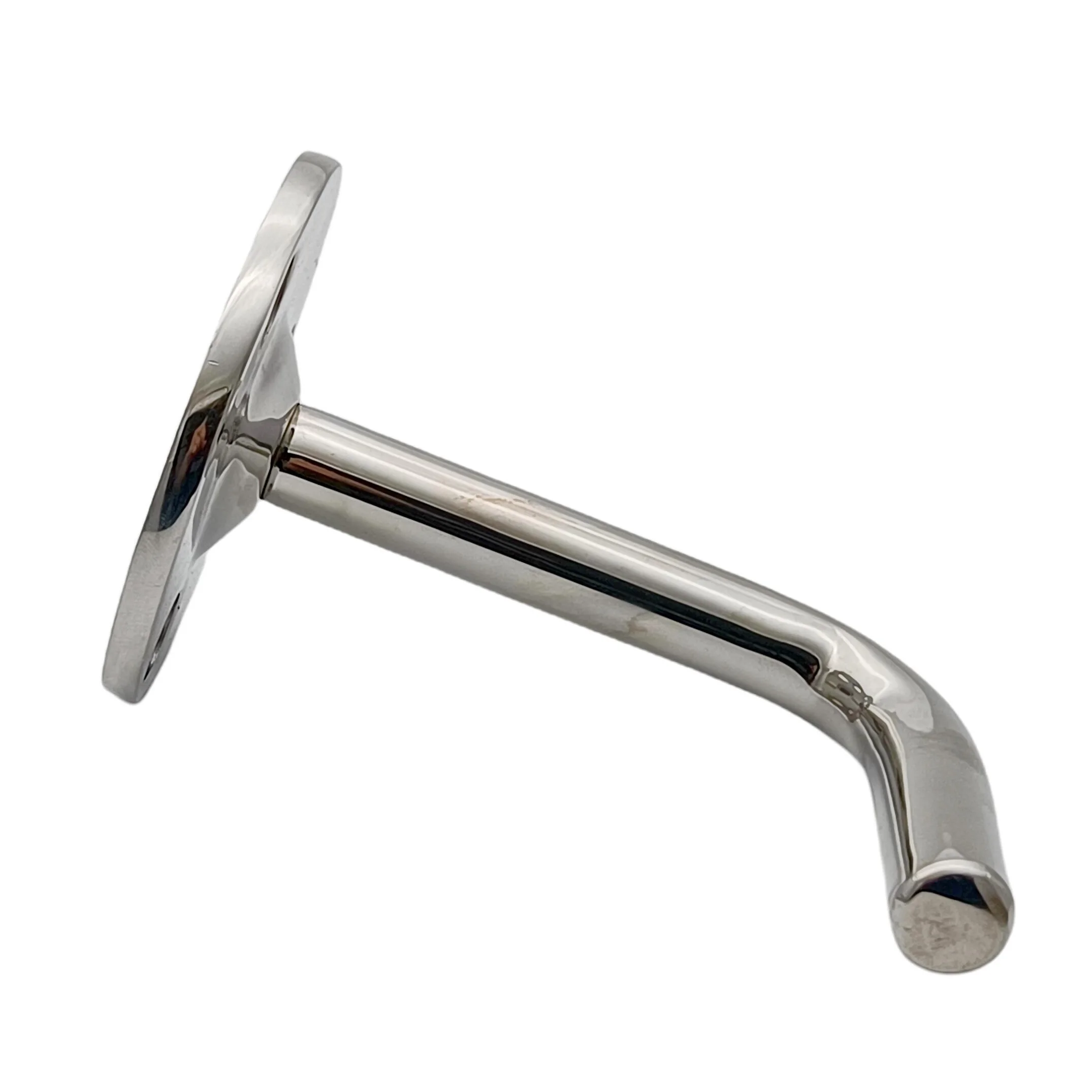 2 PCS 316 Stainless Steel Stair Railing Balustrade Handrail Bracket for Welding to Railing