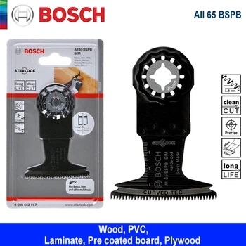 Bosch Starlock Accessoires Oscillerend Zaagblad AII 65BSPB Hout PVC Plunge Zaagblad voor Bosch Gop Serie Vernieuwer Power Tool