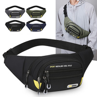 Unisex Mobile Waist Bag - Large Capacity, Water-Resistant, Durable for Work & Travel, Fashion Crossbody Pack Sports Bag