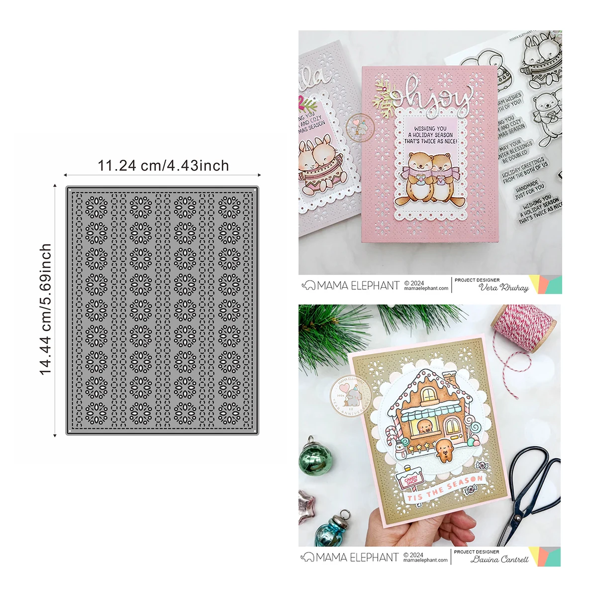 

Addycraft металлические штампы Fair isle Cover Frame набор штампов для DIY Scrapbook вырубные штампы для бумажных карт с тиснением высечки