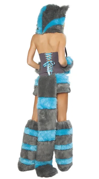Fursuit Tier-Karneval Halloween Cosplay Party Kigurumi für Erwachsene Frauen Kleid Niedliches Plüsch-Orange-Fuchs-Maskottchen-Kostüm 2026 – Detail 21