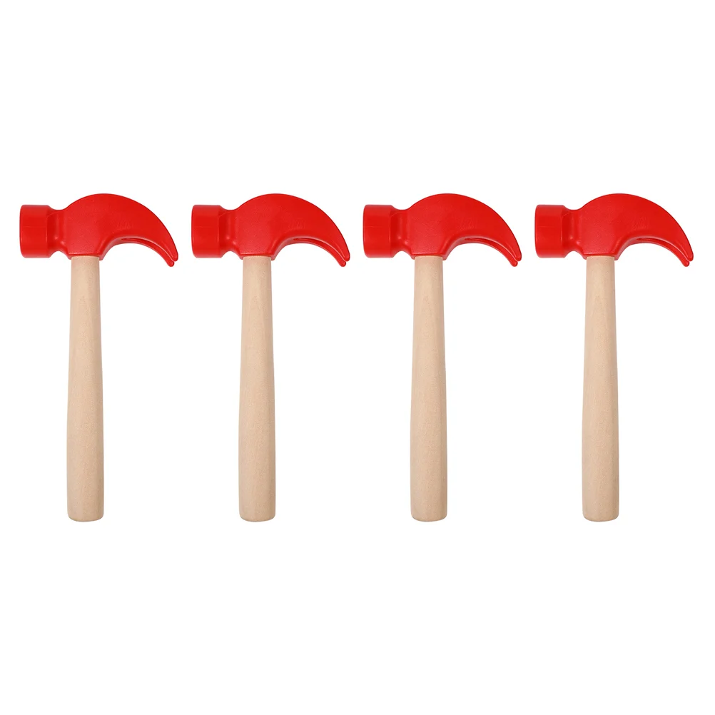 4 Pcs Small Hammer Baby Toy Educational Toys for Kids Plastic Hammers Early