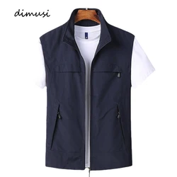 Summer Men's Sports Vests Casual Man Quick Dry Breathable Mesh Vest Sleeveless Jackets Man Outdoor Fishing Waistcoats Clothing