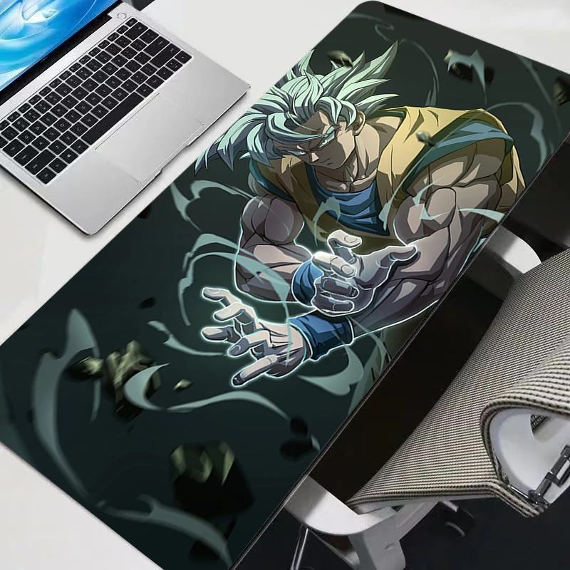 Mouse Pad Gamer PC Computer Large 900x400 XXL Desk mat Keyboard Anime Gaming Accessories Mousepad DBZ Dragon Ball Z Carpet view 2