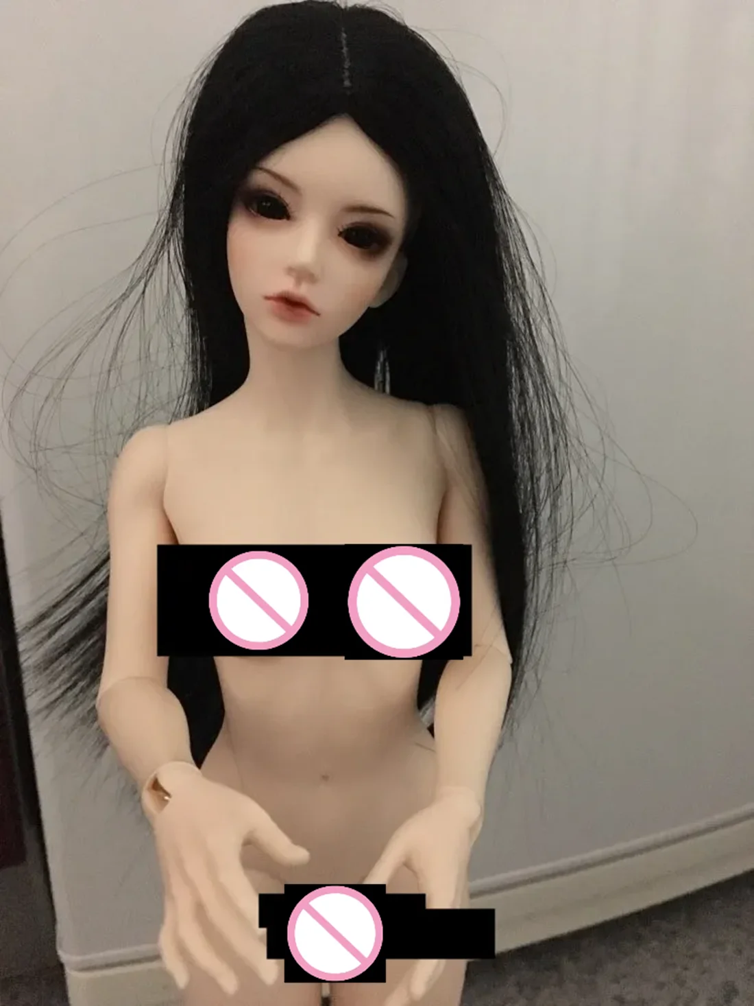 

Новая фабричная Акция SD 1/4 bjd Кукла Смола игрушка шарнирная тонкая девушка Премиум Смола 45 см пятно для макияжа