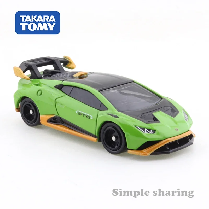 Takara Tomy Tomica No.11 Lamborghini Huracan STO (First Special Specification) 1/62 Car Model Simulation Toy Boy Toy Collection