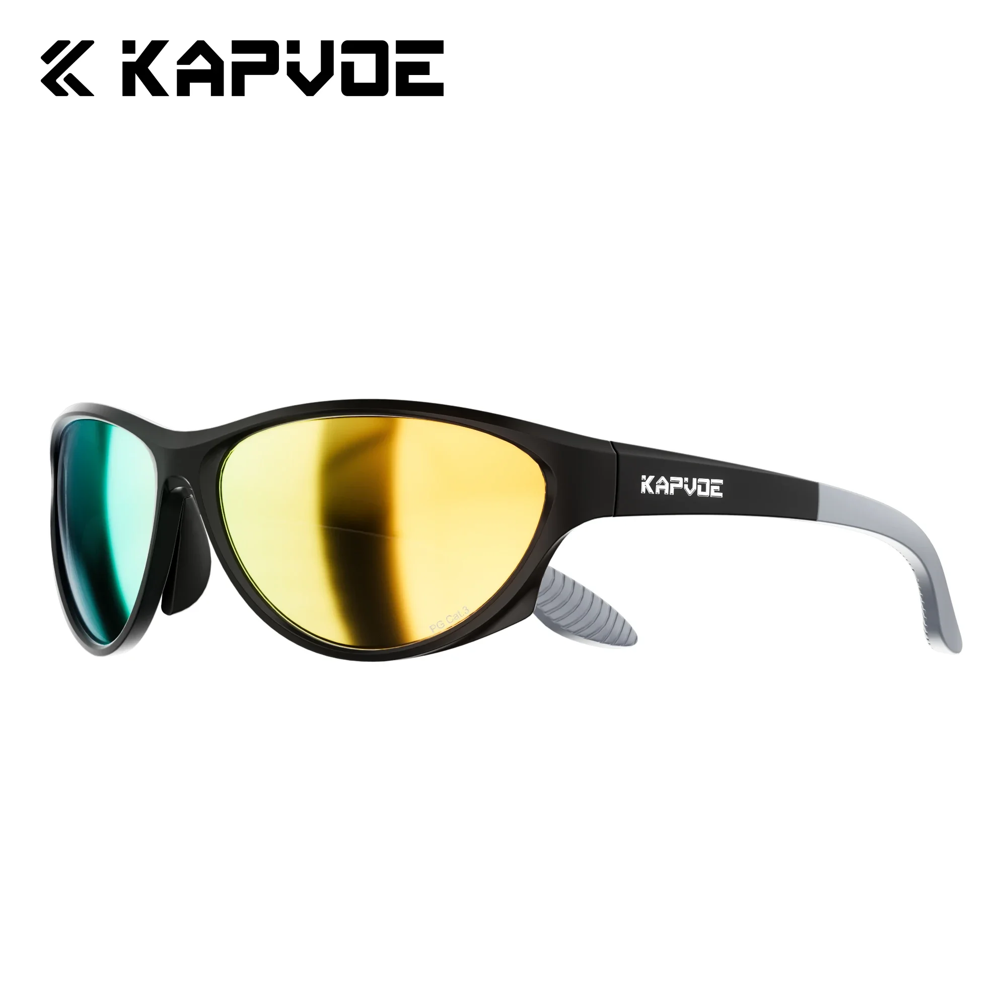 Kapvoe Polarized Cycling Sunglasses Men Women MTB Bike Bicycle Glasses UV400 Sports Hiking Fishing Professional Cycling Glasses