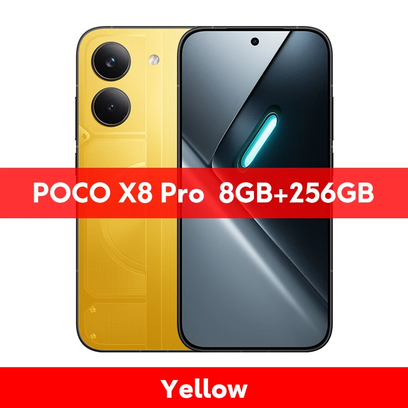 POCO X8 Pro 5Gスマートフォン グローバル版 Dimensity 8500-Ultra