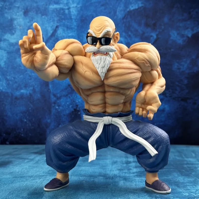 

24CM/9.4in Dragon Ball Master Roshi Figure Kame Sennin Figurine PVC Action Figures Collection Model Toys for Children Gifts