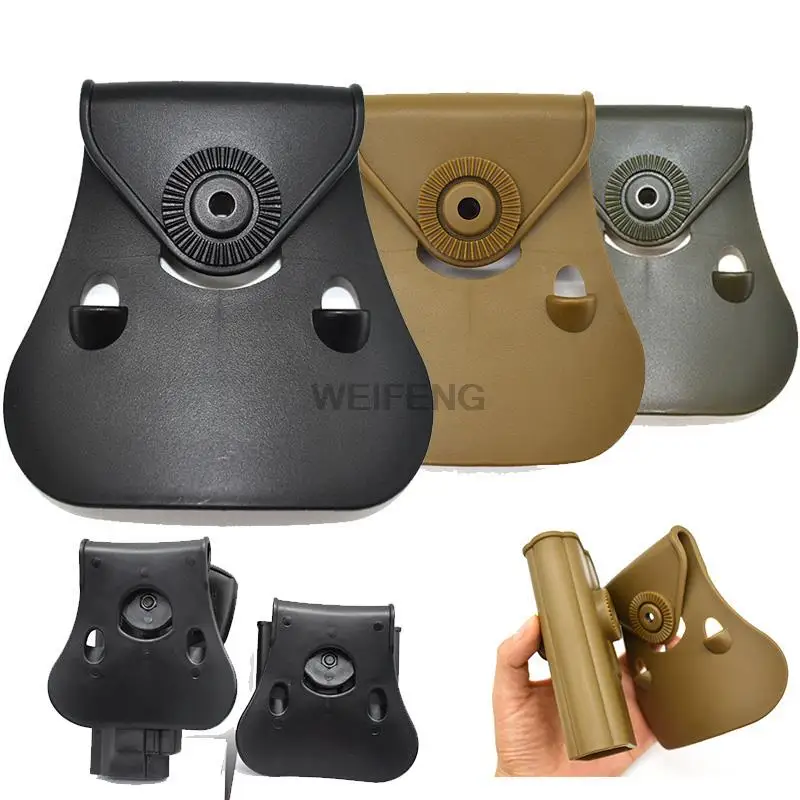 Tactical Gun Holster Belt Loop Platform Rotatable Holster Waist Back Clips Pistol Mag Case Paddle Adapter Accessories