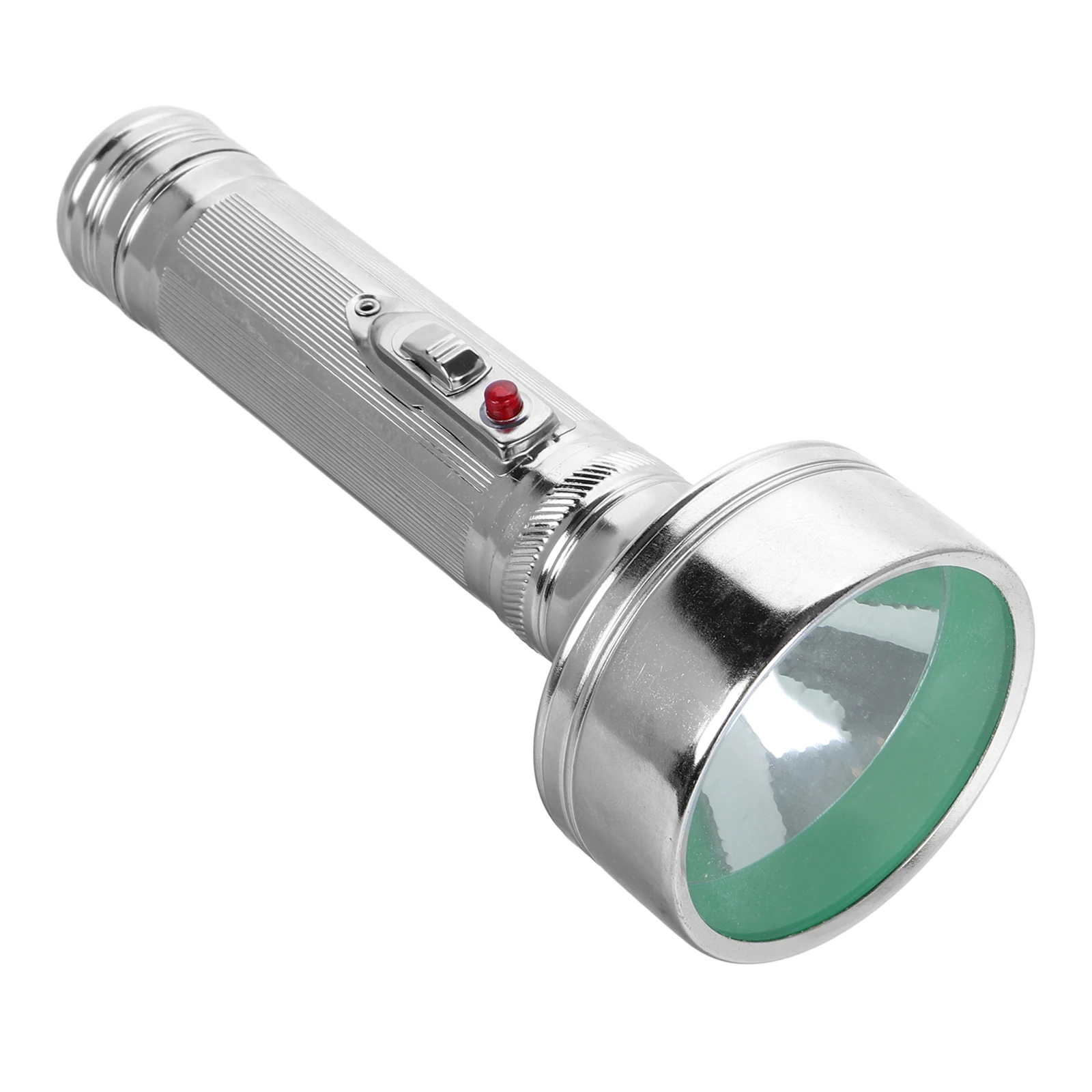 خمر مصباح يدوي معدني الطراز القديم الألومنيوم الشعلة الرجعية المحمولة تعمل الريفية المنزل استخدام معدات التخييم الطاقة #2