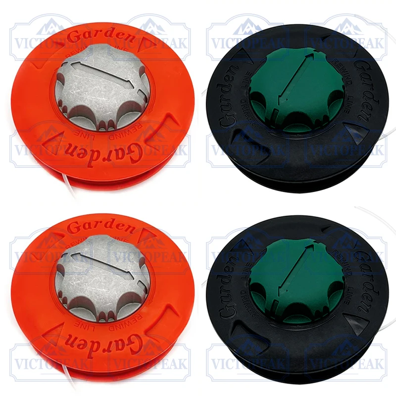 M10x1.25mm Automatic Trimmer Head for Garden Machinery Brush Cutter Nylon Line Head Replacement Parts