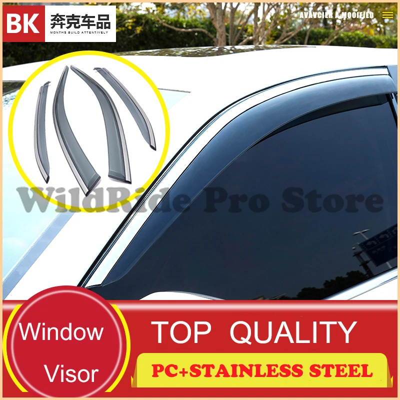 1 set For RENAULT XM3 ARKANA 2019-2022 Window Deflectors Door Vent Visor Weather Rain Guards