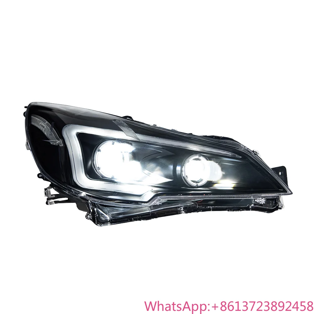 For 2010-2014 for Subaru Outback Headlight Assembly Upgrade with Dynamic LED Daytime Running Light and Sequential Turn signal Le
