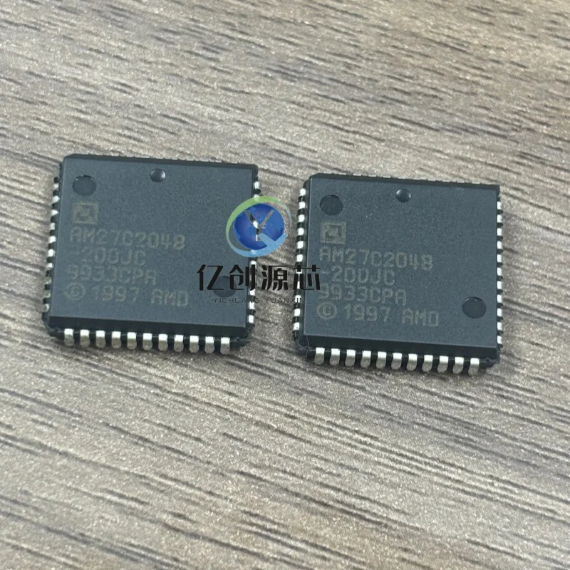 100% brand new original AM27C2048-200JC surface mount PLCC-44 pin blank chip, one-time use