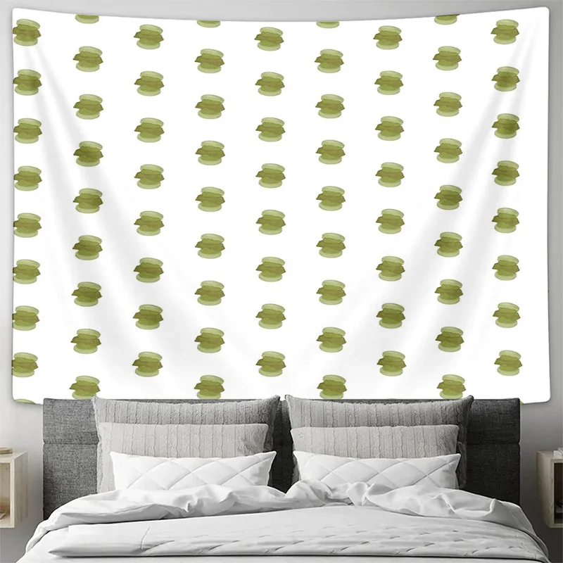 بوهو نسيج الجدار الشنق ديكور الغرفة الجمالية طبيعة المشهد الغابات خلفية القبلية الفن غرفة النوم ديكور خمر نمط المنزل T