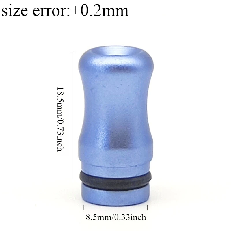 1 قطعة 510 الألومنيوم نسخة قصيرة القش المشتركة