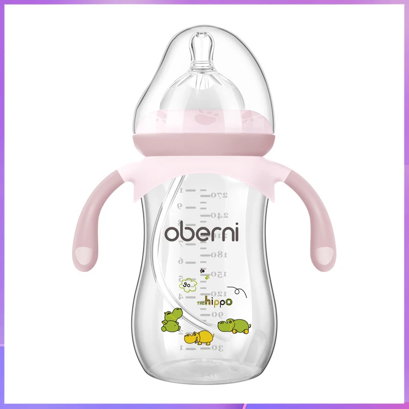 Anti-Colic Baby Bottle/Newborn Baby Bottle/270ML 330ML Large Capacity Wide Neck Bottle/Baby Drinking Cup/Baby Milk Bottle