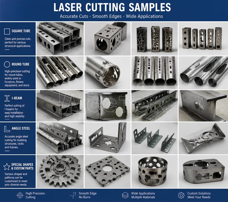 High Precision Fiber Laser Cutting Machine for Sheet Metal and Tube Cutting CNC Pipe Laser Cutter with Auto Rotary Chuck System
