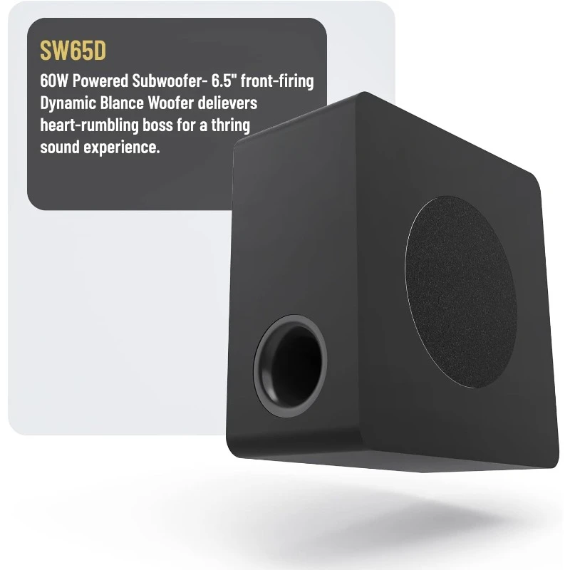 Powered Subwoofer,  6.5