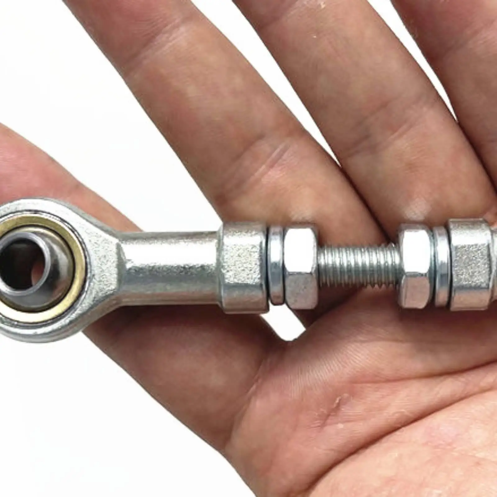 Steel Rocker Arm Adjustable Linkage Rod for Makers Custom Machines Ball Joint Style Ends for Flexible Angles